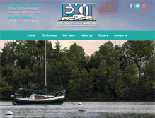 Tablet Screenshot of exitrealtyssm.com
